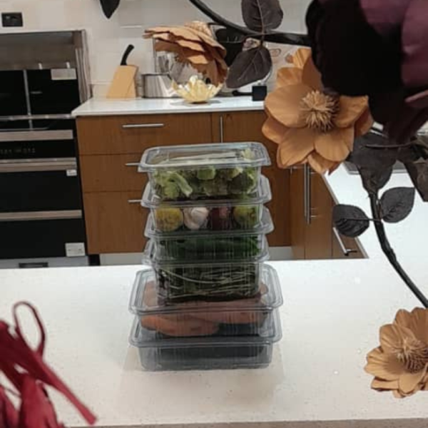 Food Packaging Container with Lid - 125cc between 2000cc